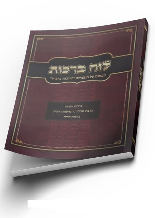 לוח ברכות כיס